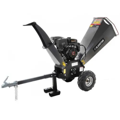 BlackStone BC 1500 LE - Broyeur de branches thermique professionnel - Moteur essence Loncin 12,24 CV