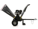 BlackStone BC 1500 LE - Broyeur de branches thermique professionnel - Moteur essence Loncin 12,24 CV