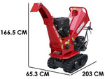 Broyeur autotracté sur chenilles - brouette motorisée GeoTech-Pro BMS155 BS - Moteur B&S XR2100