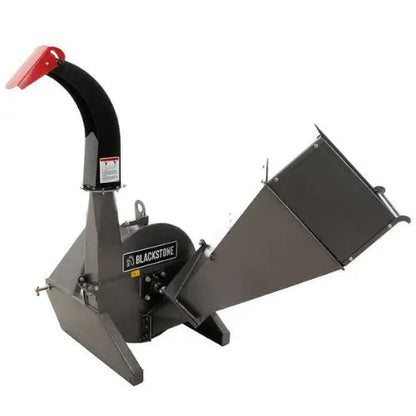 Broyeur de branches à tracteur Blackstone BTC100, avec système de coupe à 4 lames - diamètre du bois 100 mm