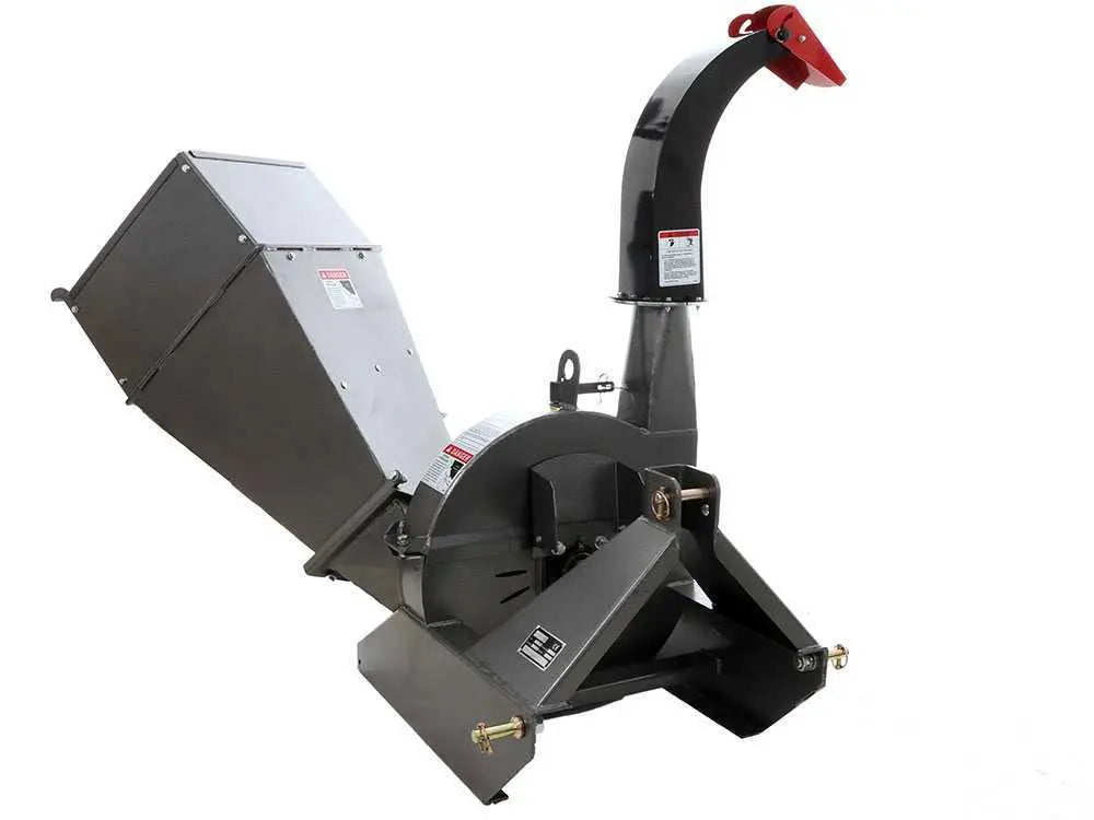 Broyeur de branches à tracteur Blackstone BTC100, avec système de coupe à 4 lames - diamètre du bois 100 mm