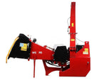 Broyeur de branches à tracteur GeoTech Pro WS52R avec rouleaux d'entraînement à commande hydraulique
