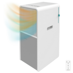 ForceClima 9100 Soundless - Climatiseur portatif de 9000 BTU avec télécommande