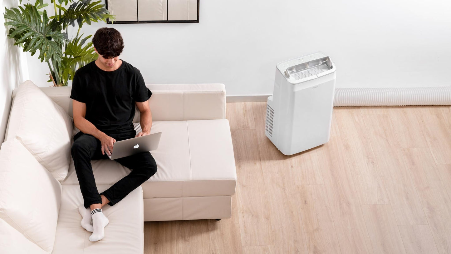 ForceClima 12600 Soundless Heating Climatiseur portatif à chauffage silencieux