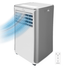 ForceClima 9100 Soundless - Climatiseur portatif de 9000 BTU avec télécommande