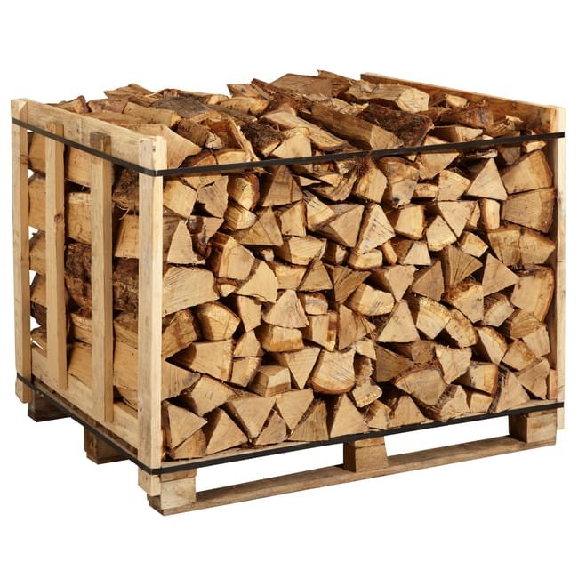 Bois de chauffage bûches L.37 cm, 1 stère